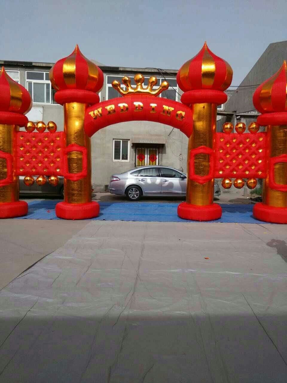 洋浦经济开发区结婚庆典拱门